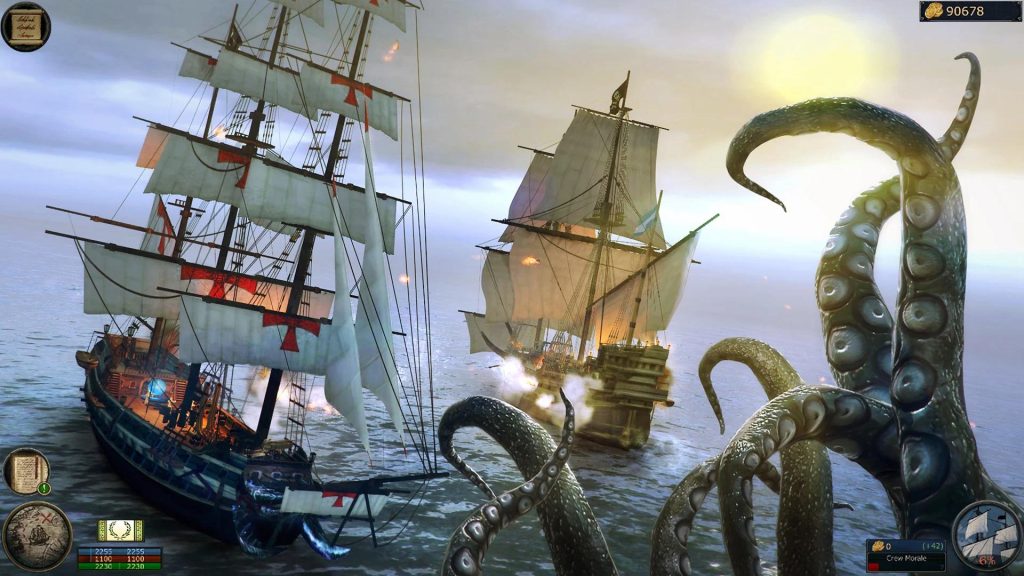 图片[2]-【手机游戏】风暴海盗/ Tempest: Pirate Action RPG  v1.7.11   内置菜单修改版-梨子乐游戏